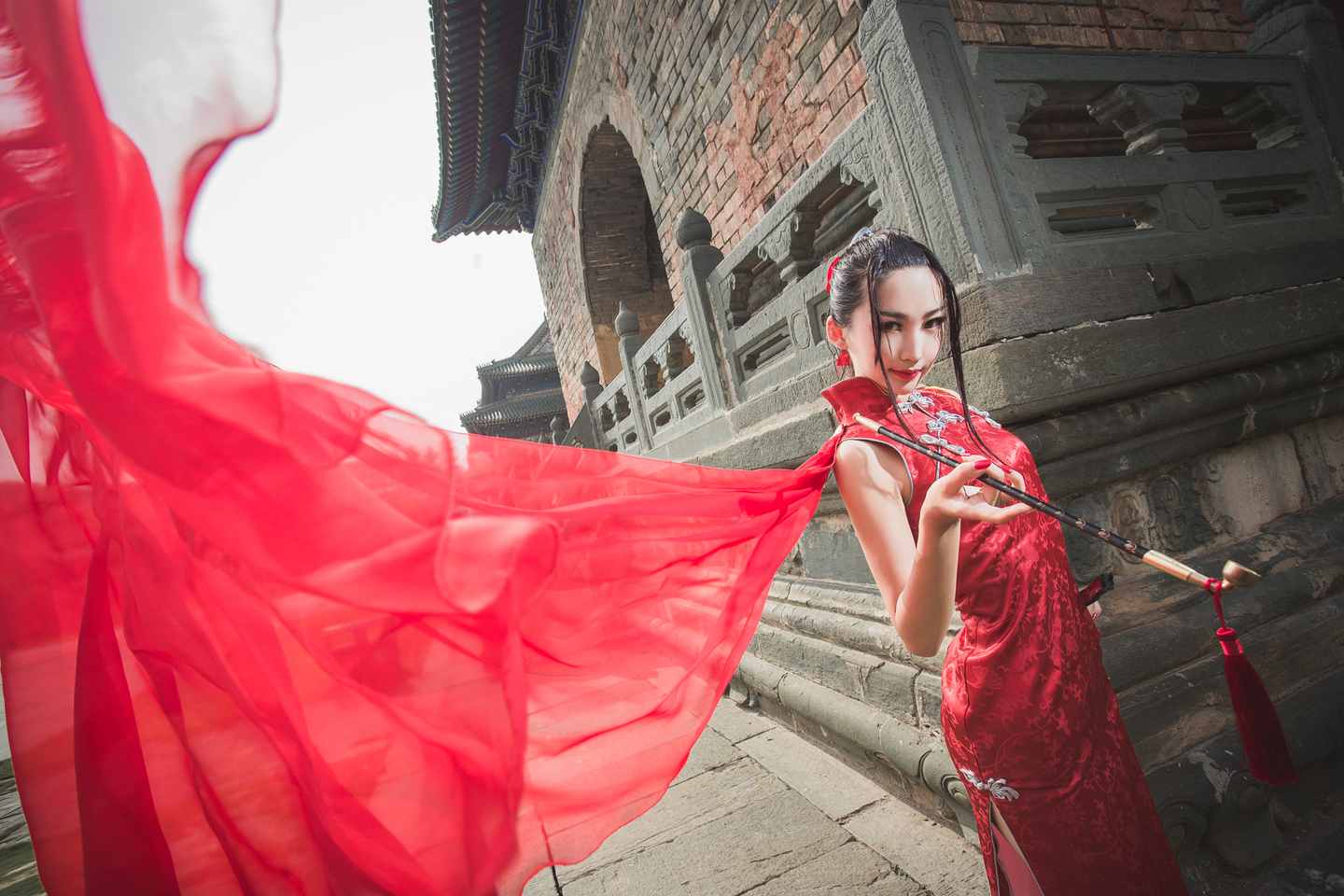 《汉服第508期》天策旗袍