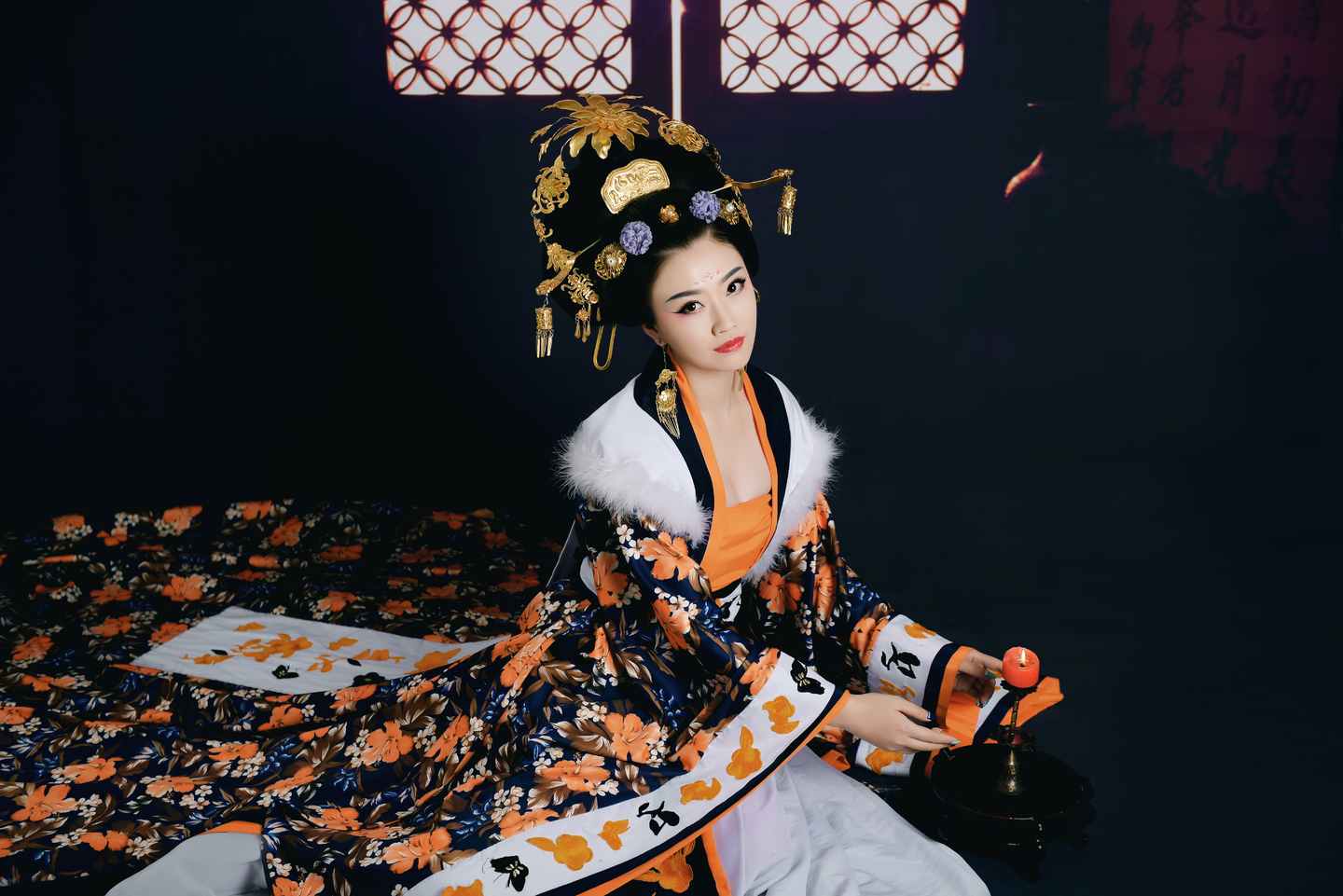 《汉服第841期》武媚娘传奇 武则天 黑海报版