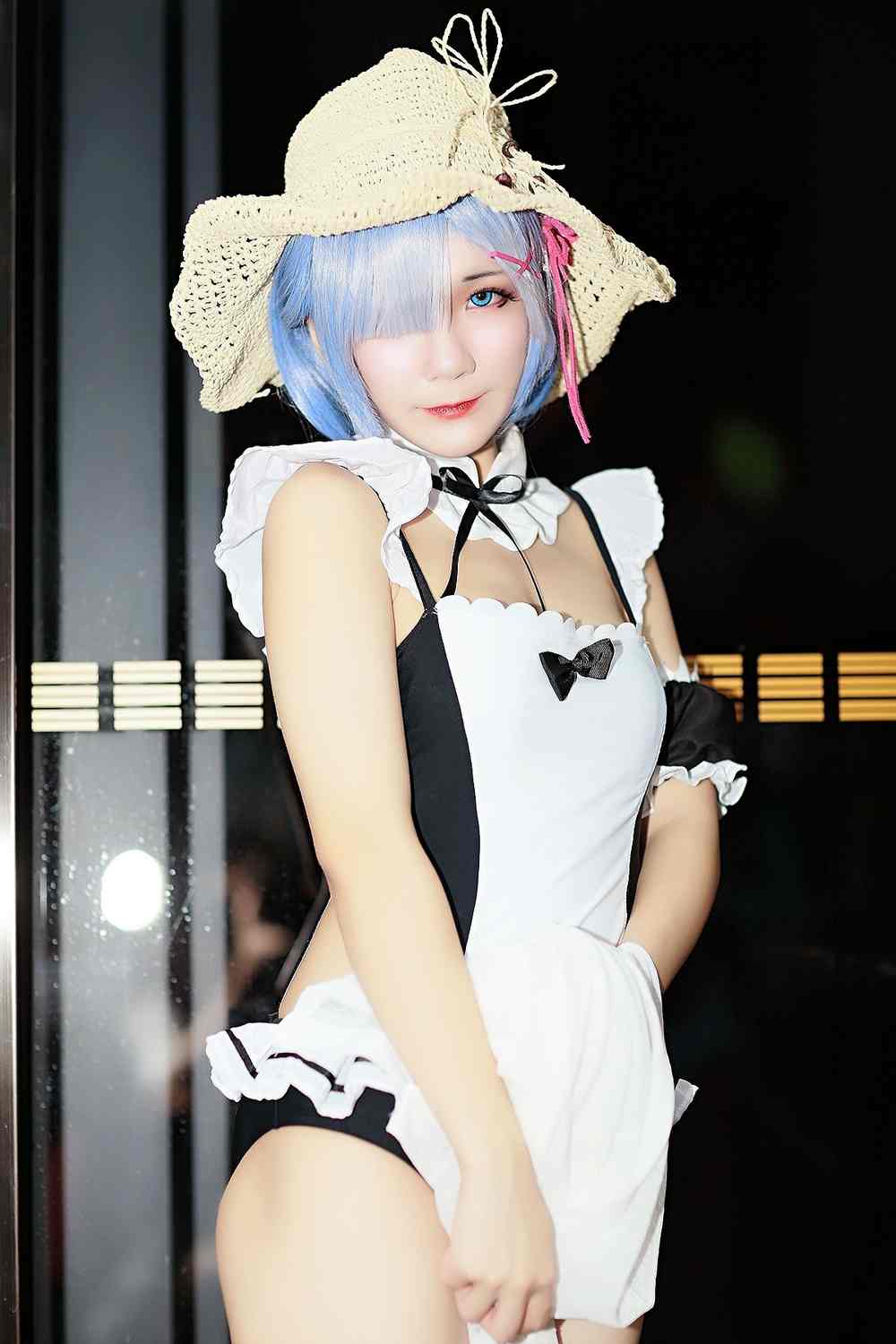 《C站·lolita·第1150期》蕾姆同人水着