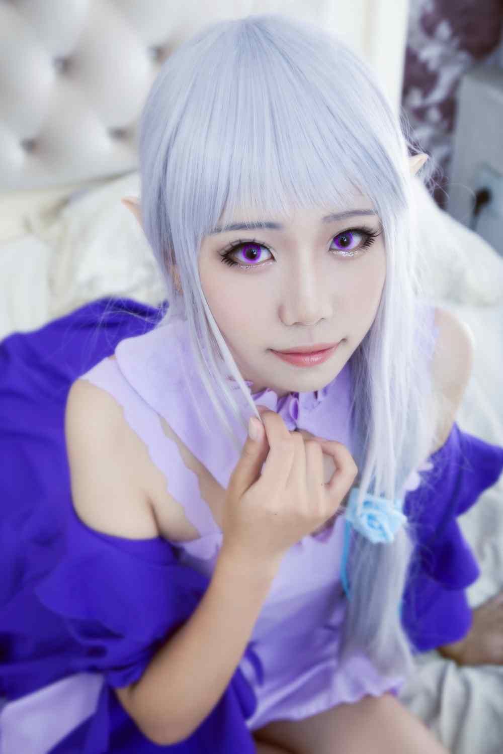 《C站·lolita·第1044期》从零开始的异世界生活 艾米莉亚