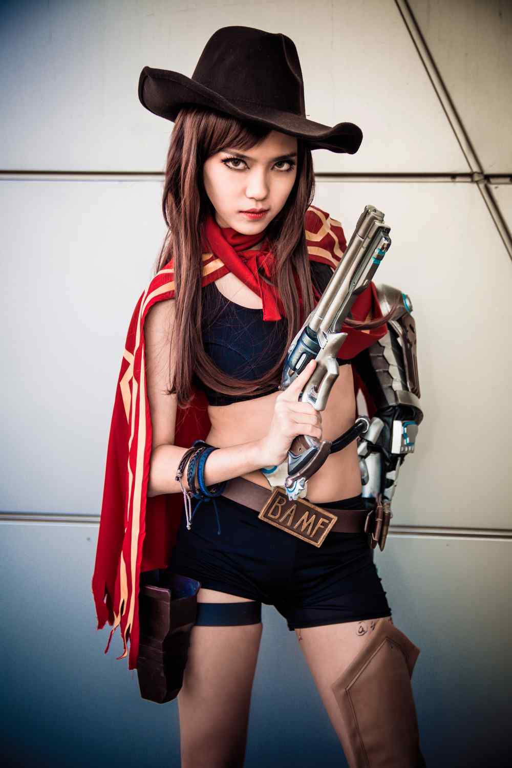 《C站·第3142期》守望先锋麦克雷cosplay