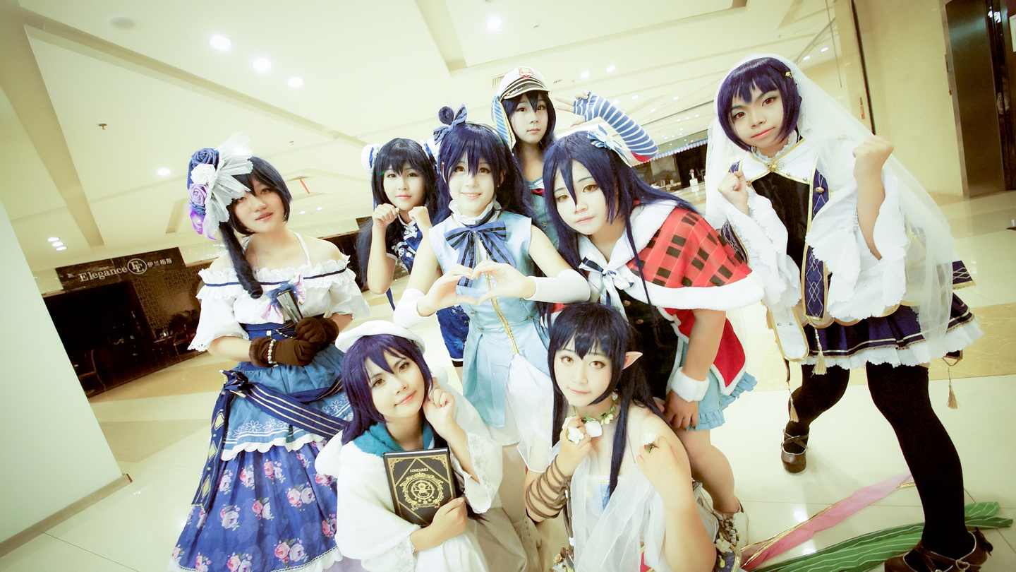 《C站·lolita·第496期》Love Live!海未全员