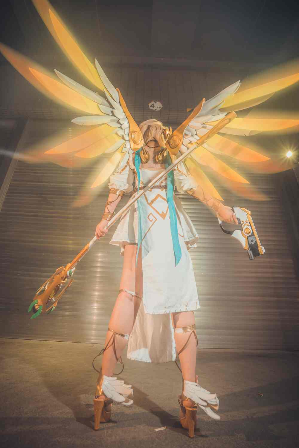 《C站·第3143期》守望先锋胜利女神天使COSPLAY