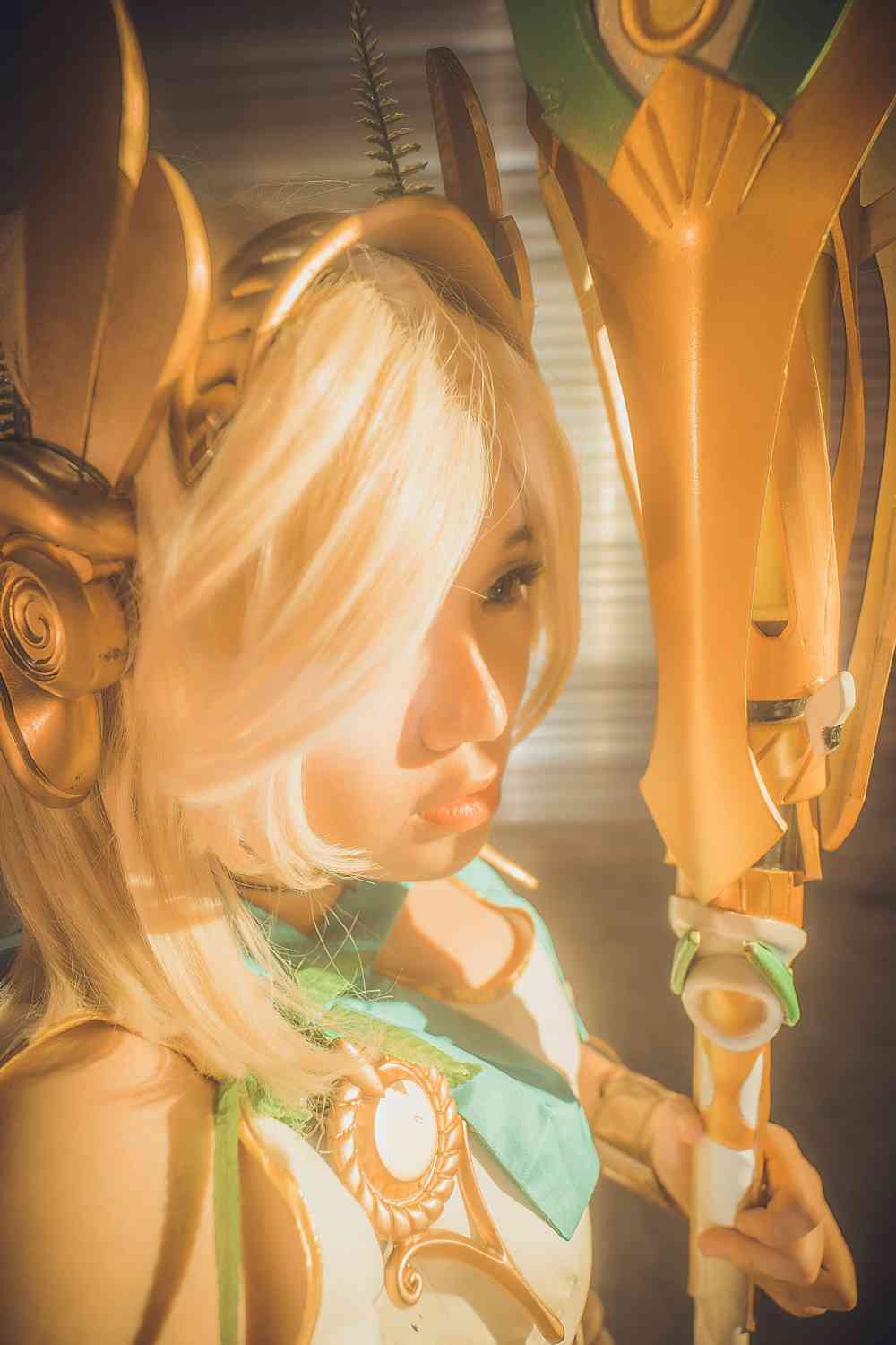 《C站·第3143期》守望先锋胜利女神天使COSPLAY