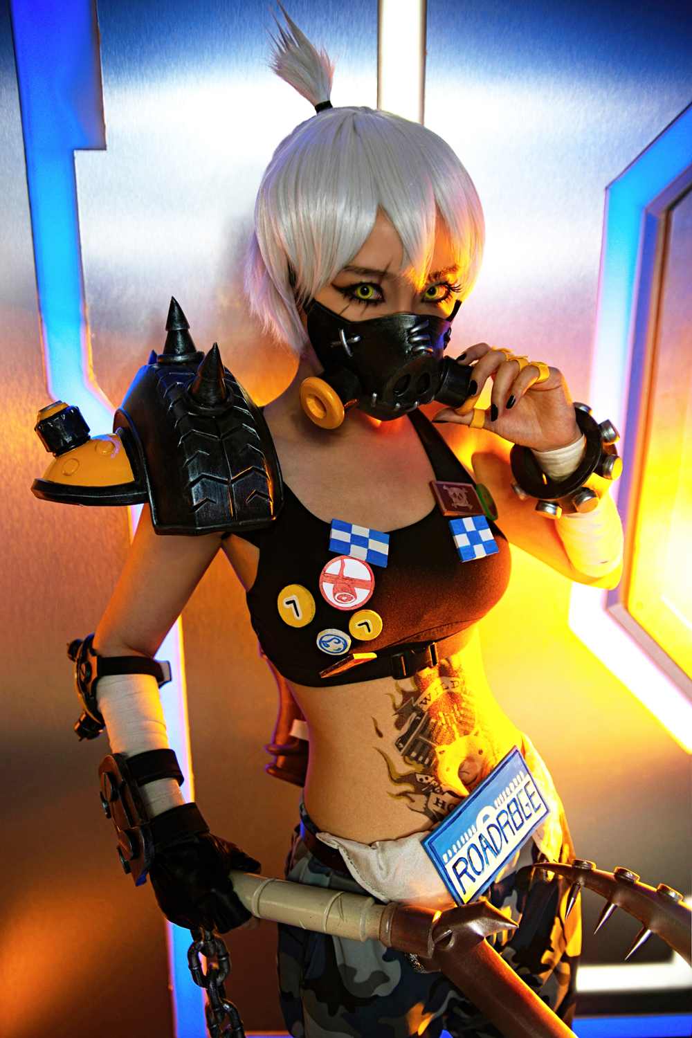 《C站·第3141期》守望先锋路霸cosplay