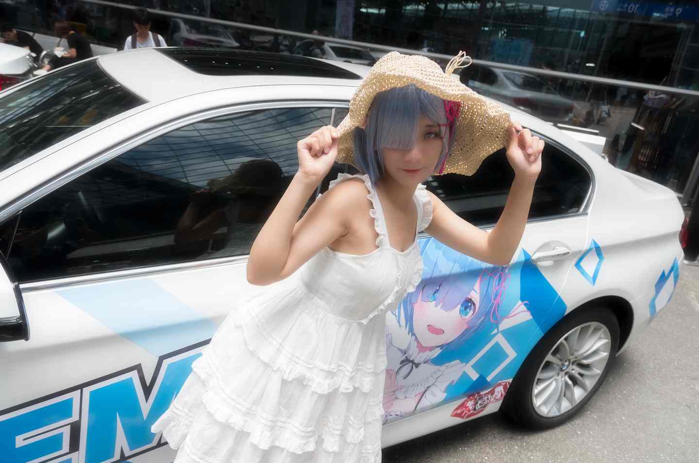 《C站·lolita·第1149期》蕾姆同人白裙