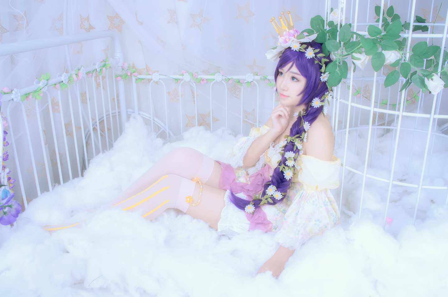 《C站·lolita·第1059期》东条希童话长发公主