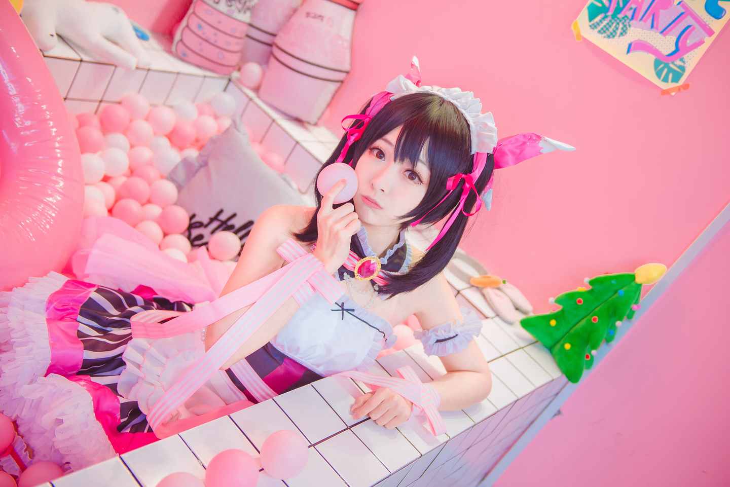 《C站·lolita·第510期》Love live！妮可情人节女仆cos