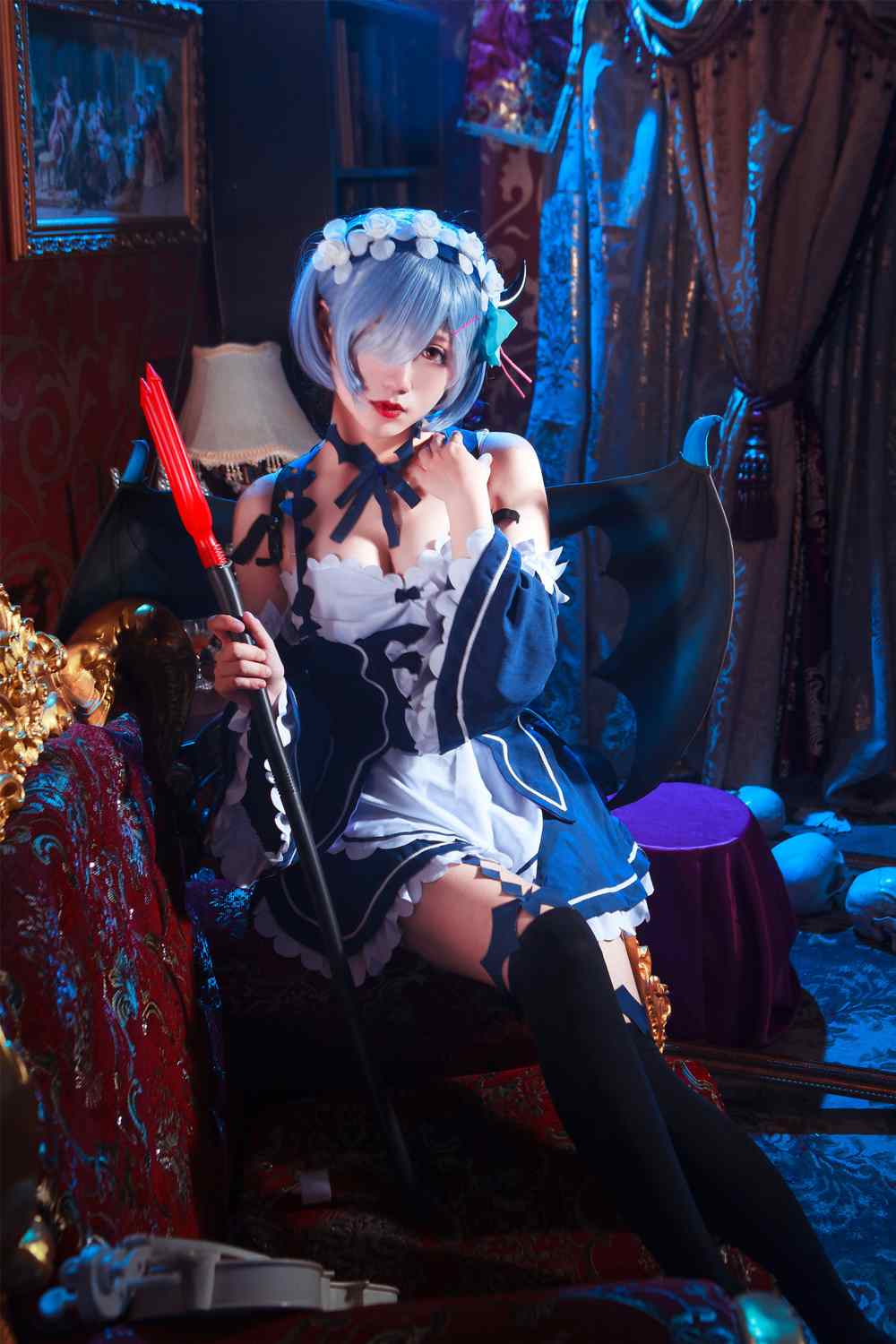 《C站·lolita·第1147期》蕾姆同人小恶魔