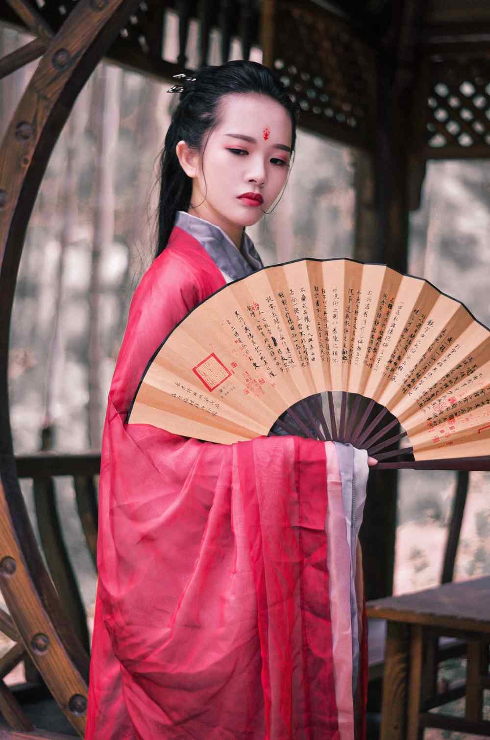 《汉服第341期》汉服 红颜