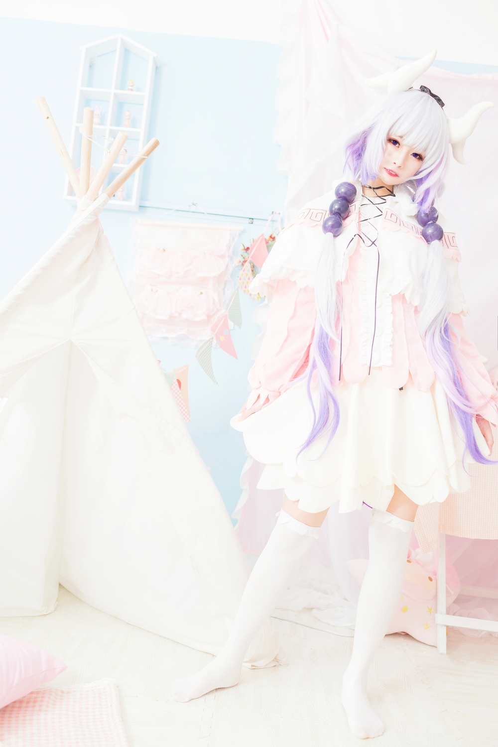 《C站·lolita·第1206期》小林家龙女仆可爱