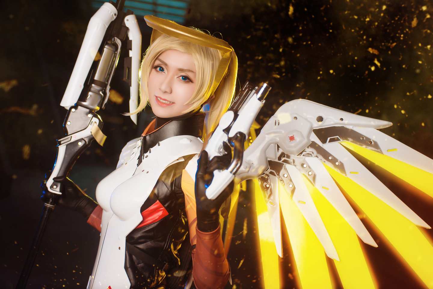 《C站·第3146期》守望先锋天使COSPLAY