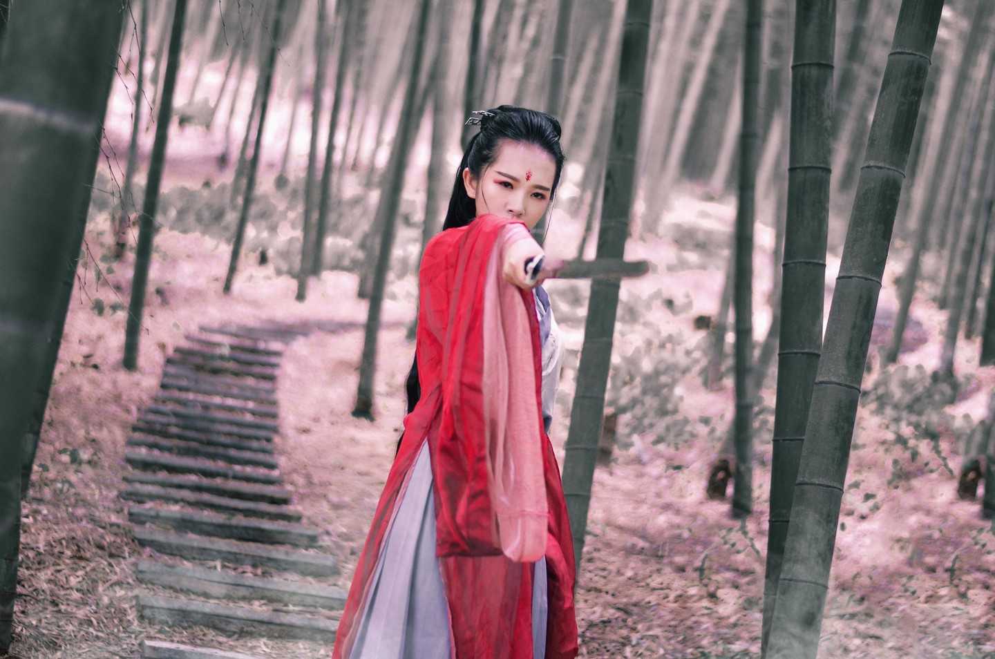 《汉服第341期》汉服 红颜