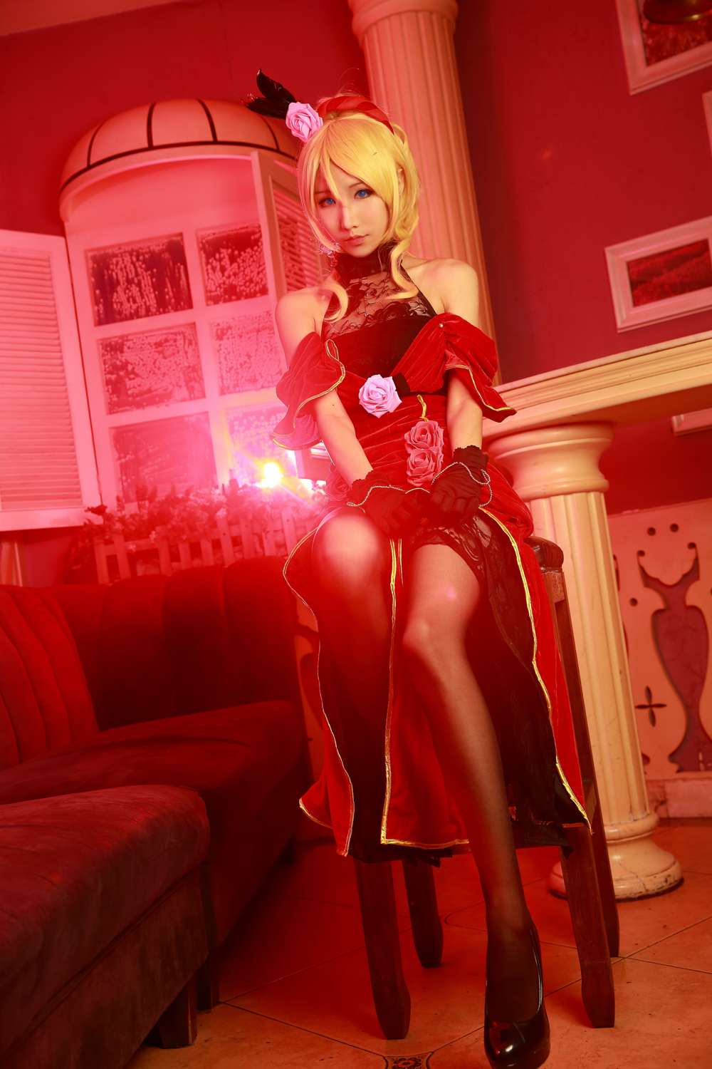 《C站·lolita·第959期》lovelive绘里就这双丝袜