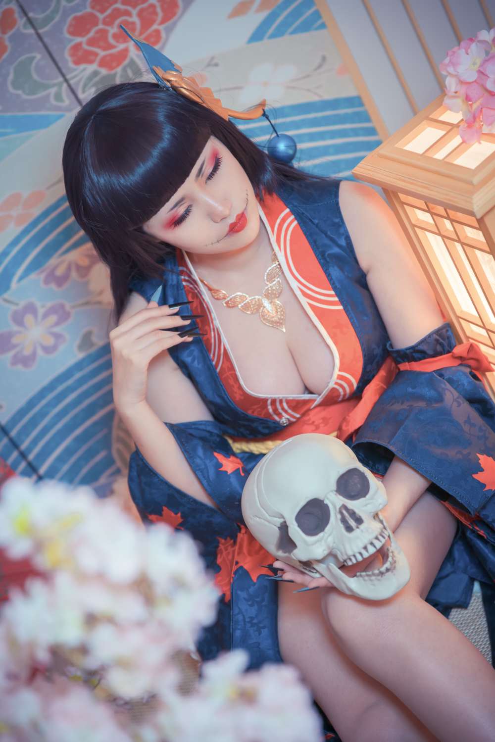 《C站·第3297期》阴阳师鬼女红叶cosplay