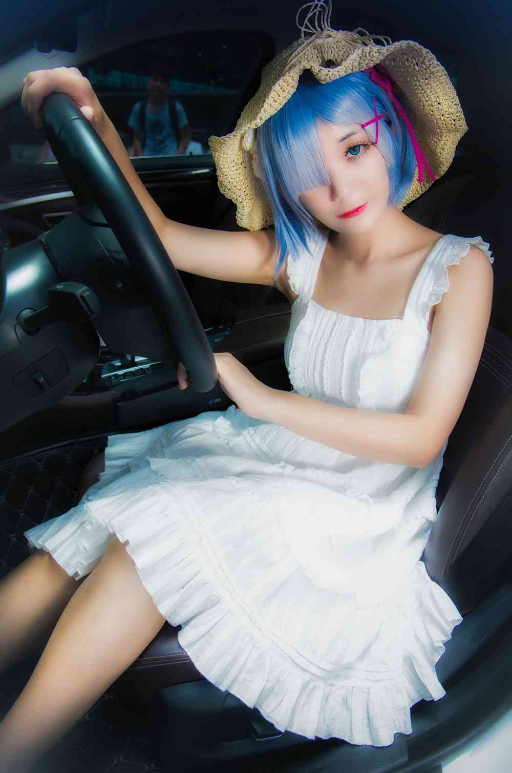 《C站·lolita·第1149期》蕾姆同人白裙