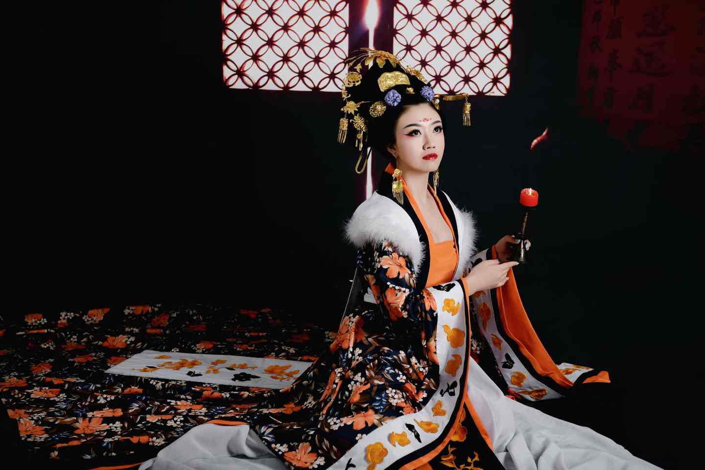 《汉服第841期》武媚娘传奇 武则天 黑海报版