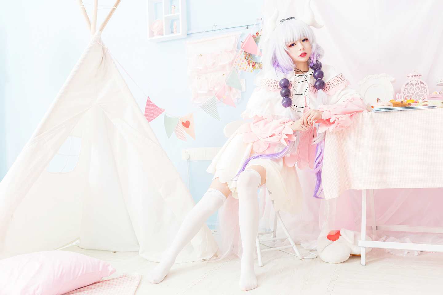 《C站·lolita·第1206期》小林家龙女仆可爱