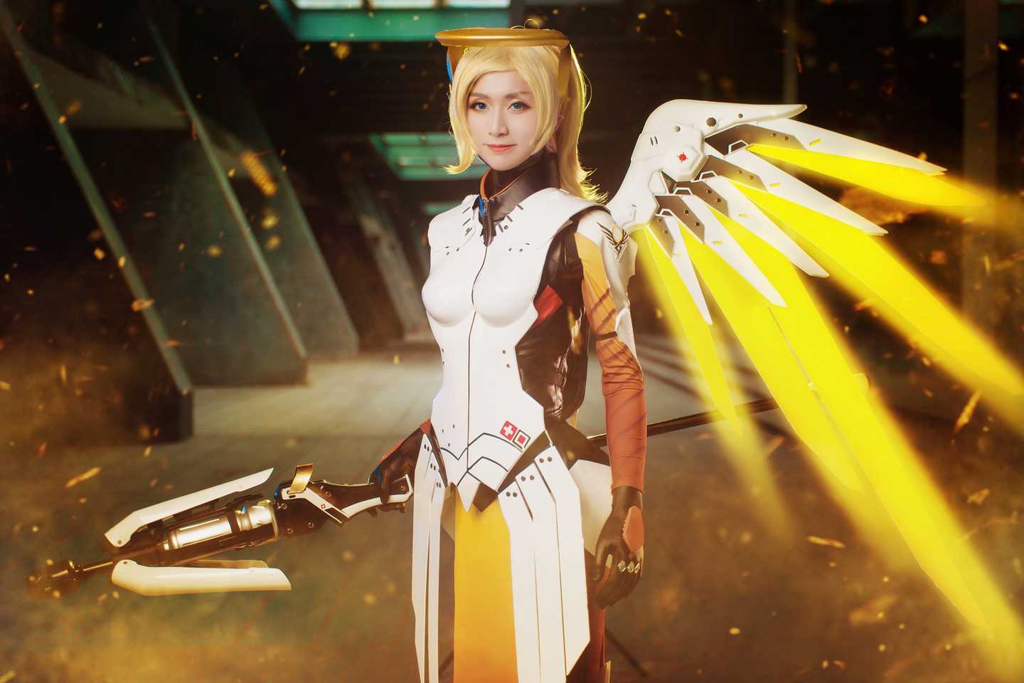 《C站·第3146期》守望先锋天使COSPLAY