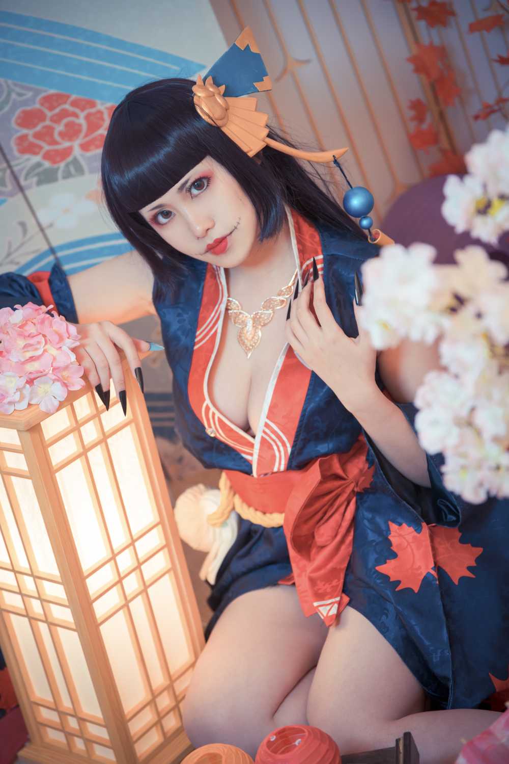 《C站·第3297期》阴阳师鬼女红叶cosplay