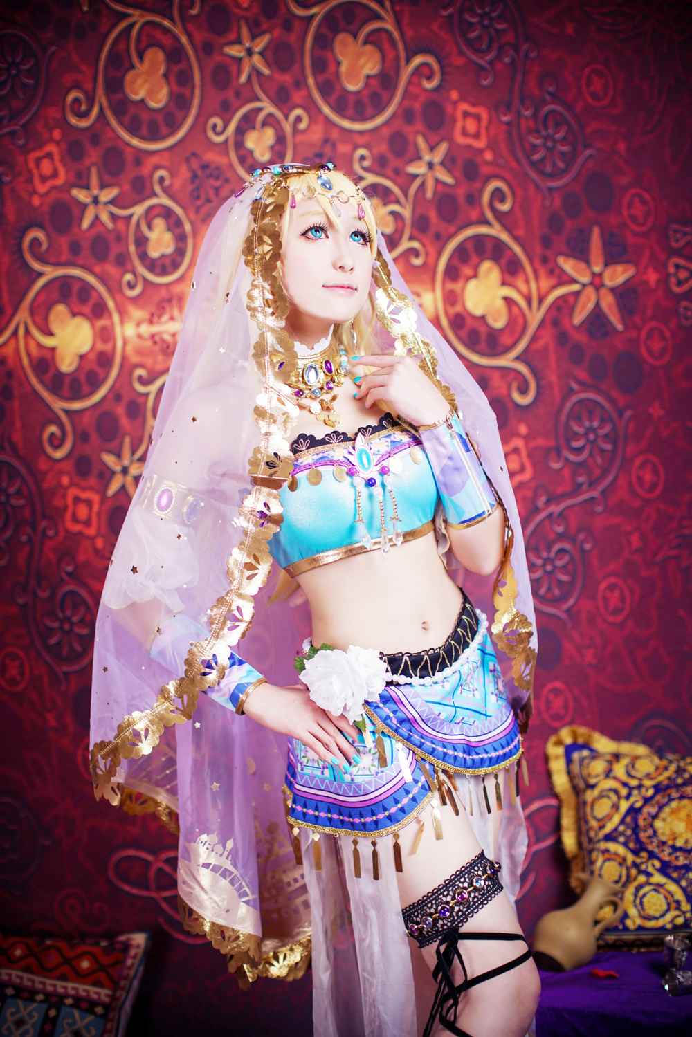 《C站·lolita·第926期》lovelive！绚濑绘里旗袍VS疆女