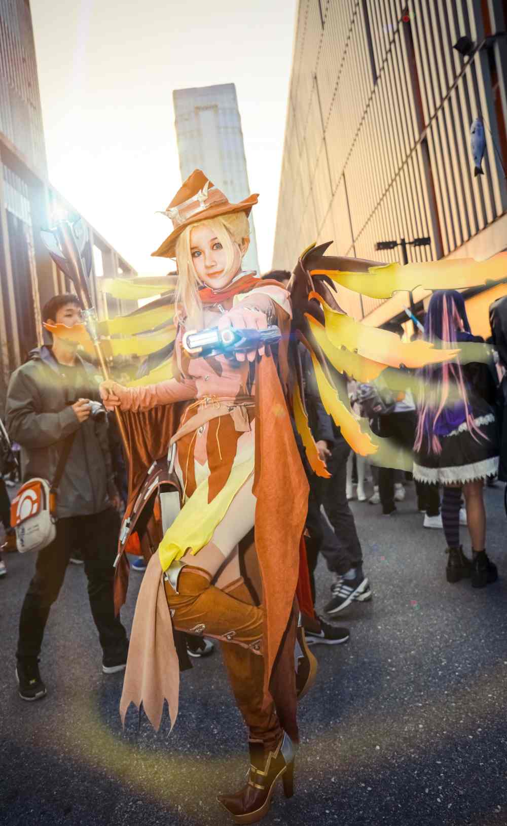 《C站·第3146期》守望先锋天使COSPLAY