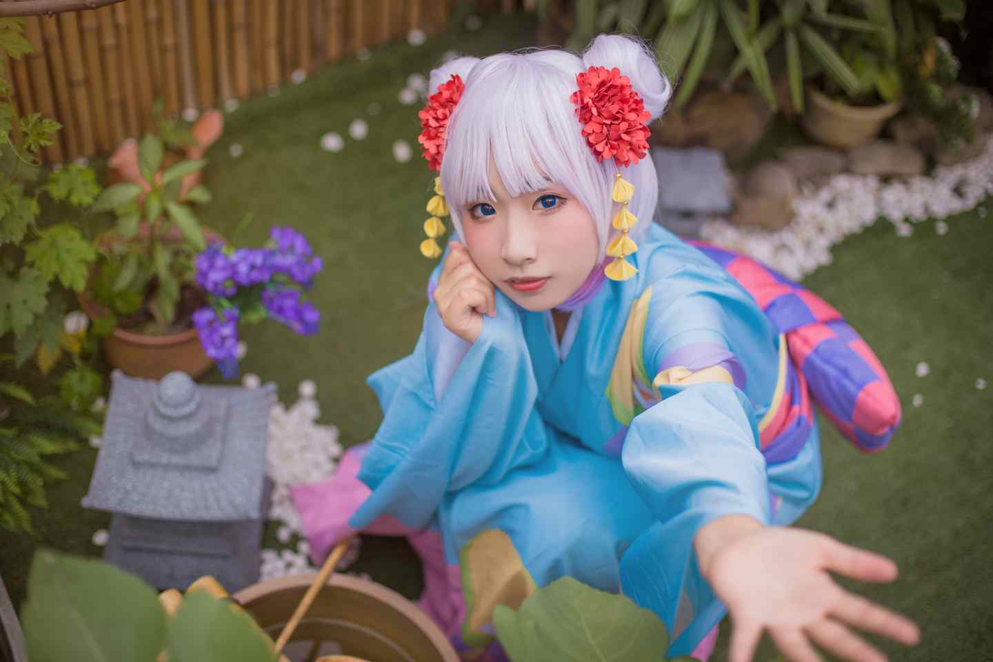 《C站·lolita·第1211期》小林家龙女仆蓝