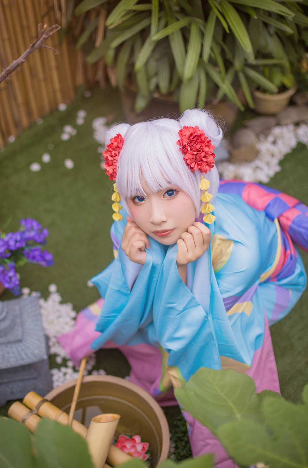 《C站·lolita·第1211期》小林家龙女仆蓝