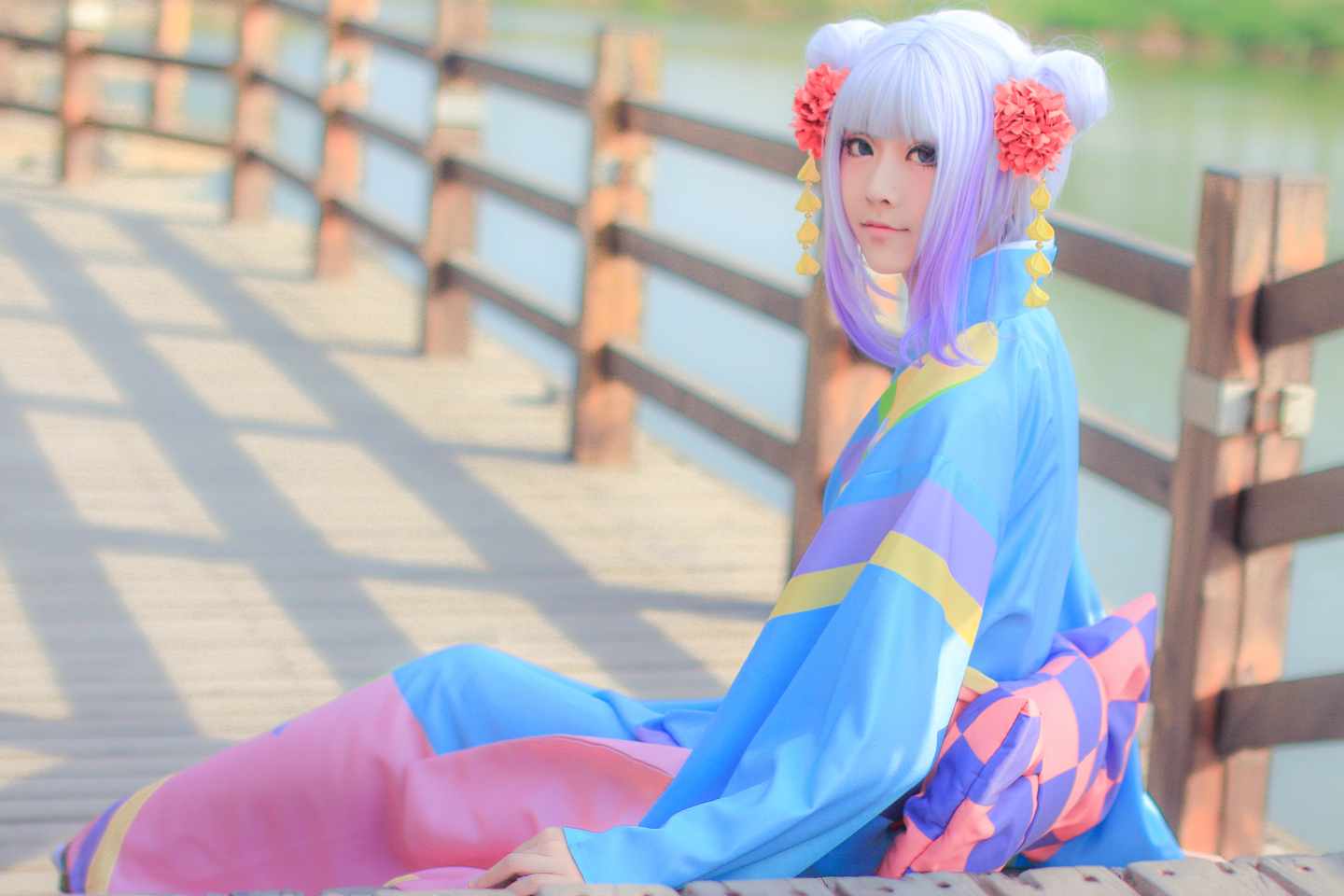 《C站·lolita·第1211期》小林家龙女仆蓝