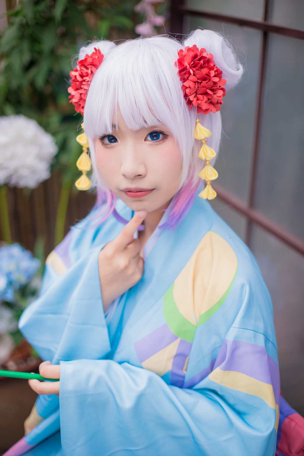 《C站·lolita·第1211期》小林家龙女仆蓝