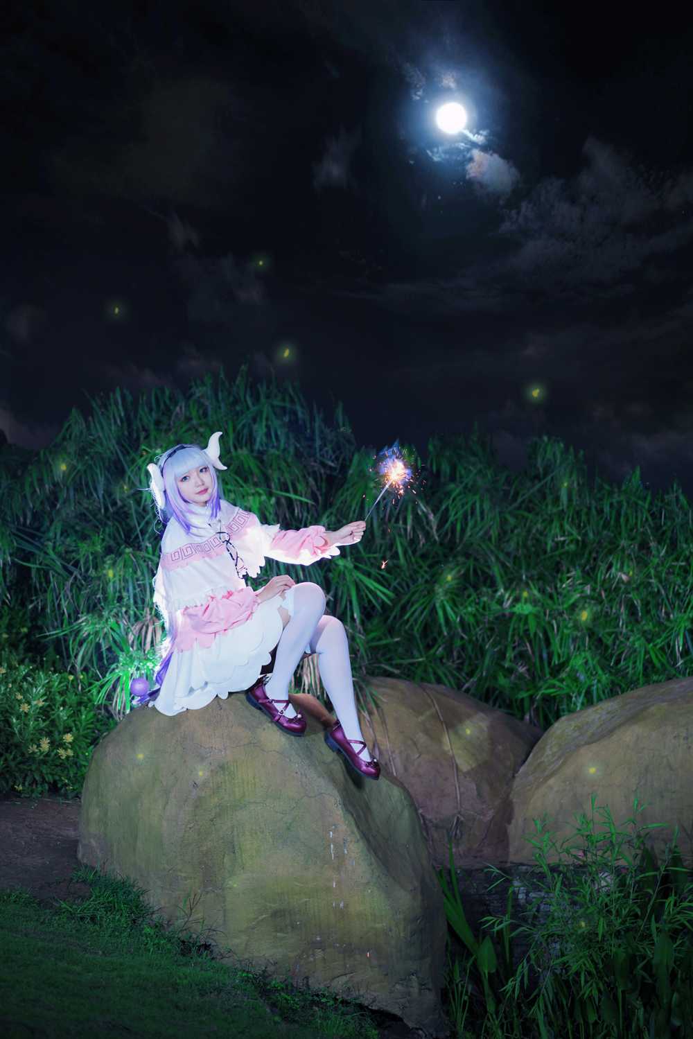 《C站·lolita·第1207期》小林家龙女仆野外