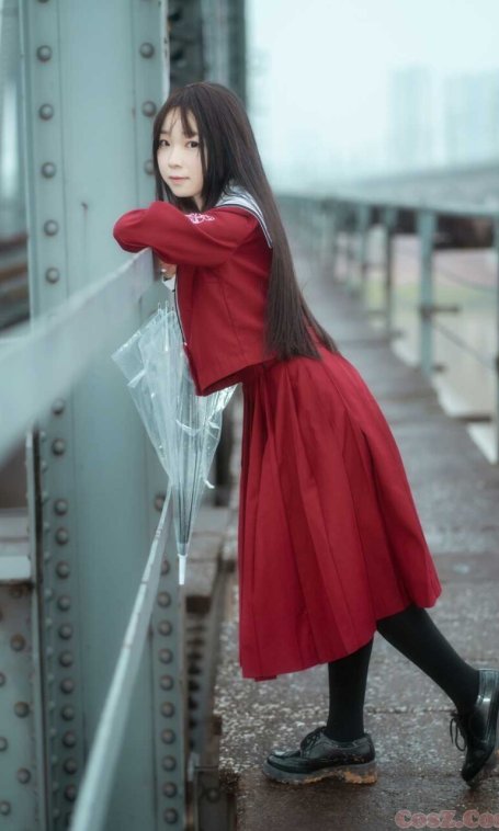 《C站·JK·第51期》JK 正片铁轨的情