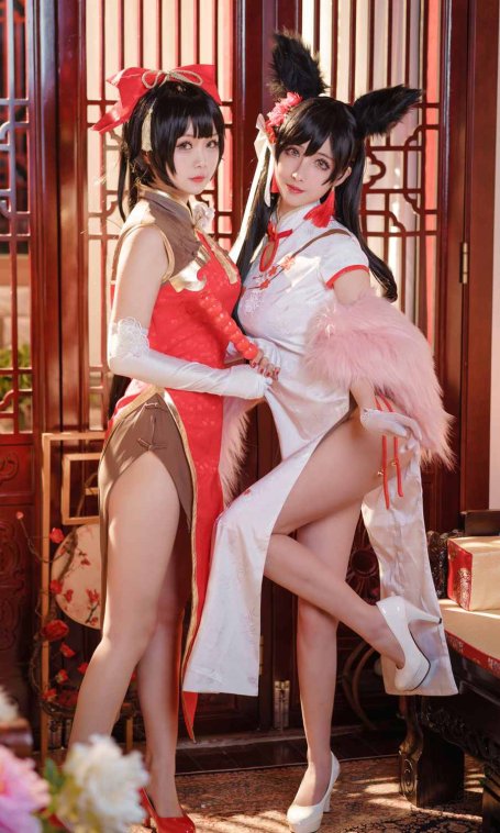 《C站·第3363期》旗袍物语之姐妹花
