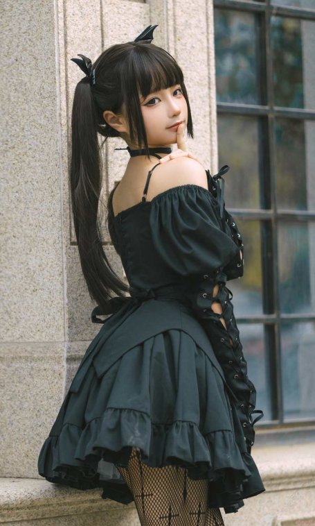 《C站·lolita·第1258期》双马尾小恶魔