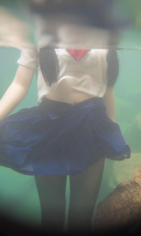 《C站·JK·第432期》水下的JK学姐