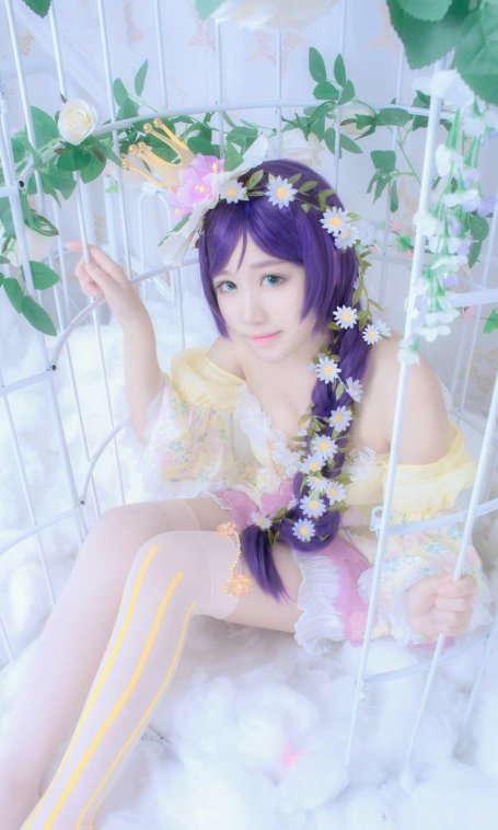 《C站·lolita·第1059期》东条希童话长发公主