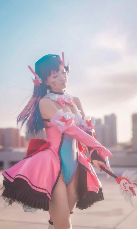 《C站·第3116期》守望先锋 d.va 魔法少女