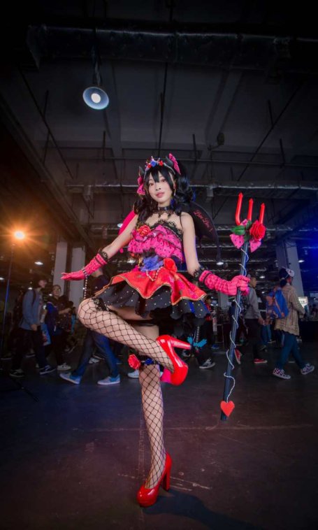 《C站·lolita·第1172期》妮可小恶魔觉醒