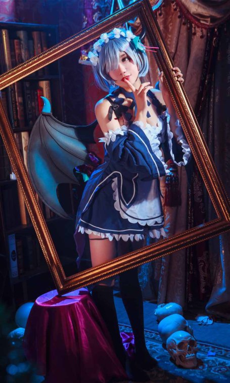 《C站·lolita·第1147期》蕾姆同人小恶魔