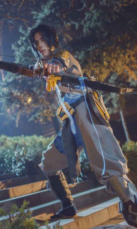 《C站·第3136期》守望先锋半藏少主cosplay