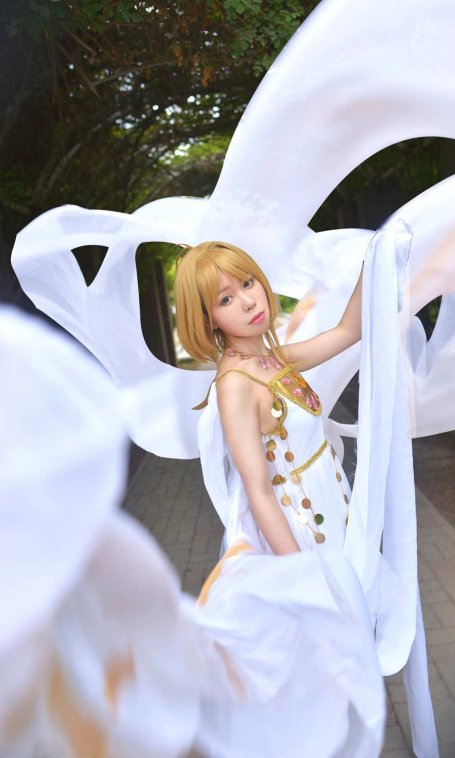 《C站·第3266期》翼年代记 小樱梦境白裙