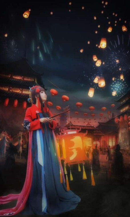 《C站·第3259期》伊吹五月提灯少女萌梦