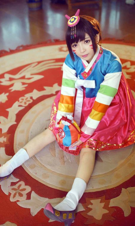 《C站·第3118期》守望先锋 D.va新年皮肤