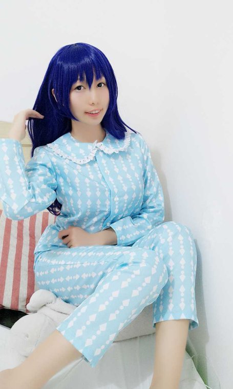 《C站·lolita·第1072期》园田海未睡衣着陆