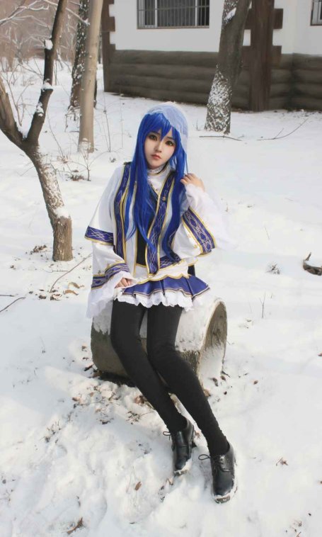 《C站·lolita·第1071期》LOVELIVE 园田海未 修女