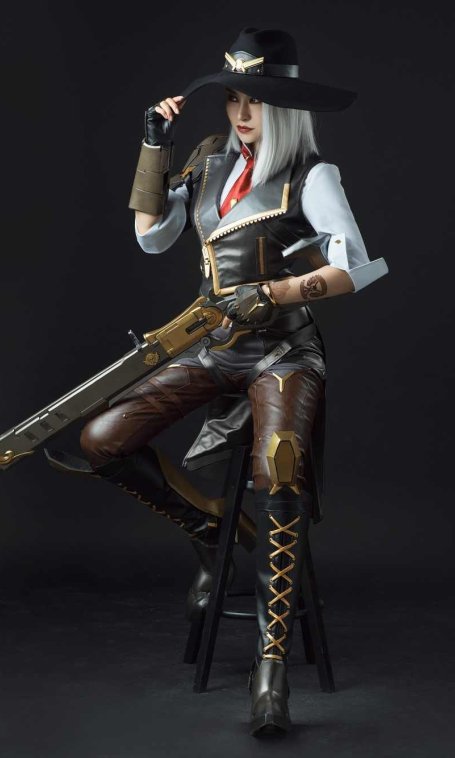 《C站·第3134期》守望先锋艾什cosplay