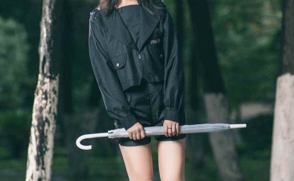 《C站·JK·第4期》一把伞一个人森林等灵魂