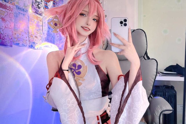 《C站·第3402期》粉色的coser – C站 CosZ