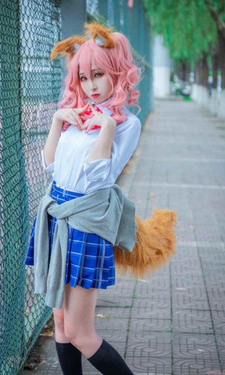 《C站·JK·第318期》fate fgo 玉藻前 JK