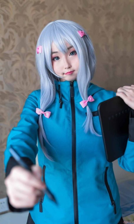 《C站·第2277期》埃罗芒阿老师和泉纱雾cosplay